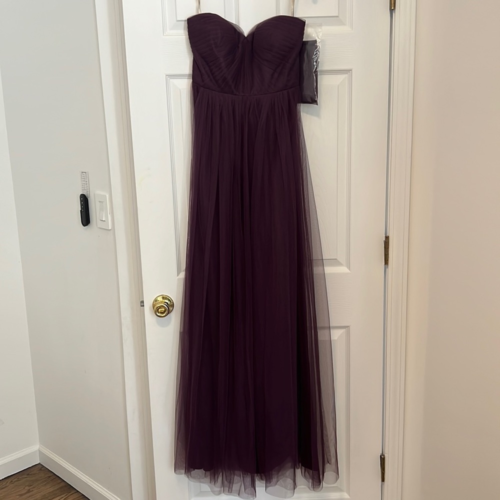 Jenny Yoo Annabelle Dress in Raisin